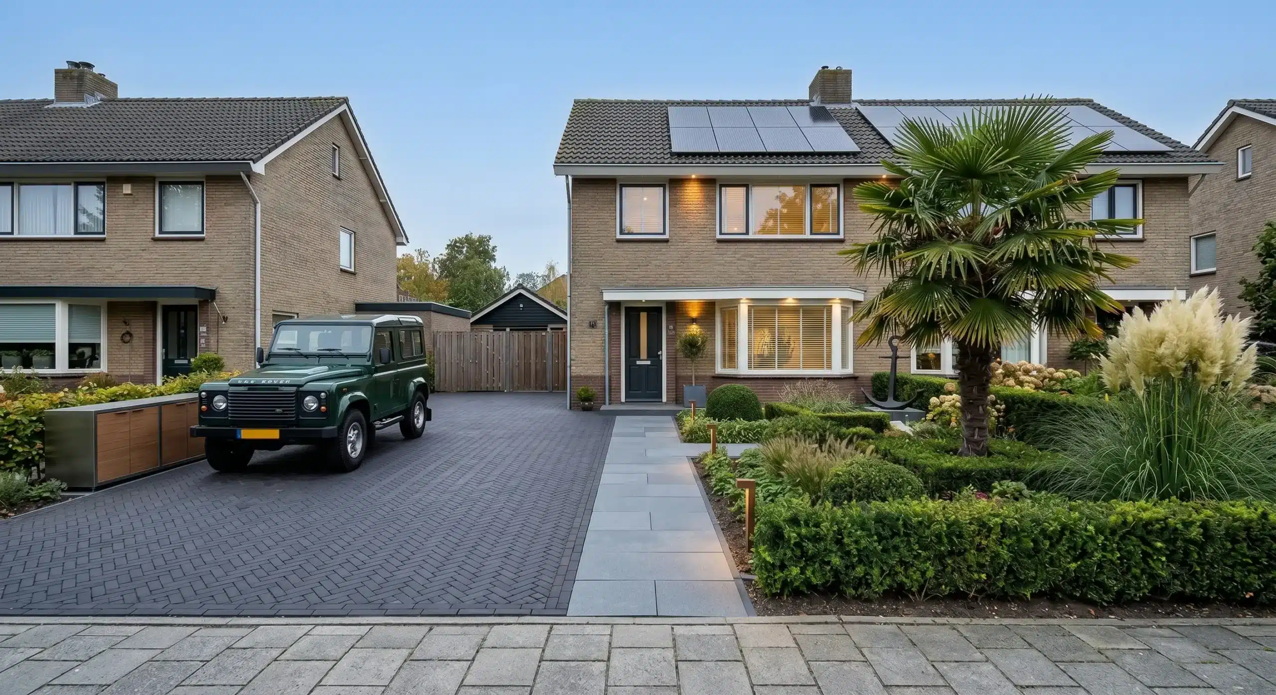 Oprit bestraten Zandvoort