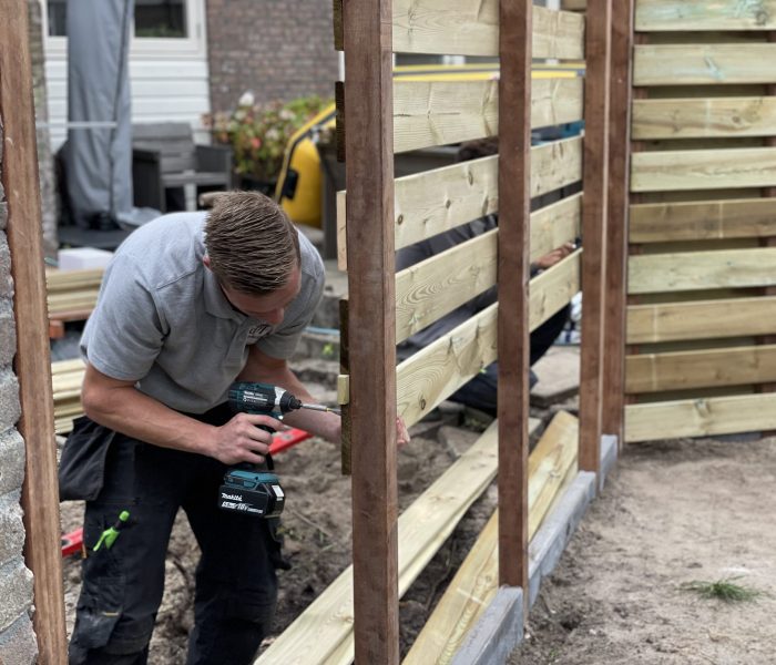 Schutting Douglas plaatsen Heemstede