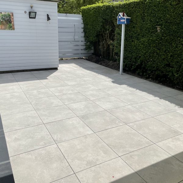Keramische tegels Nieuw-Vennep achtertuin