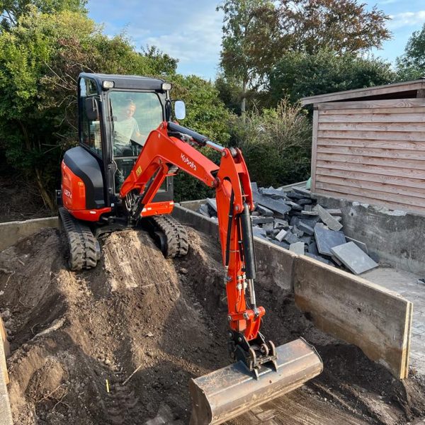 Kubota graafmachine