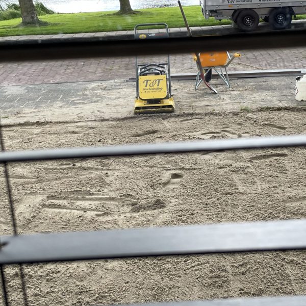Sierbestrating tuin egaliseren heemstede