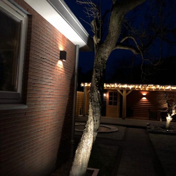 Tuin heemstede verlicht