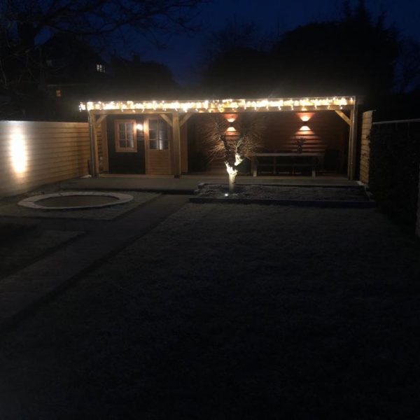 Tuinverlichting tuinrenovatie