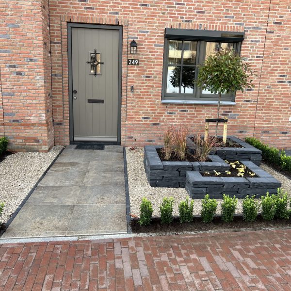 Voortuin bestraten
